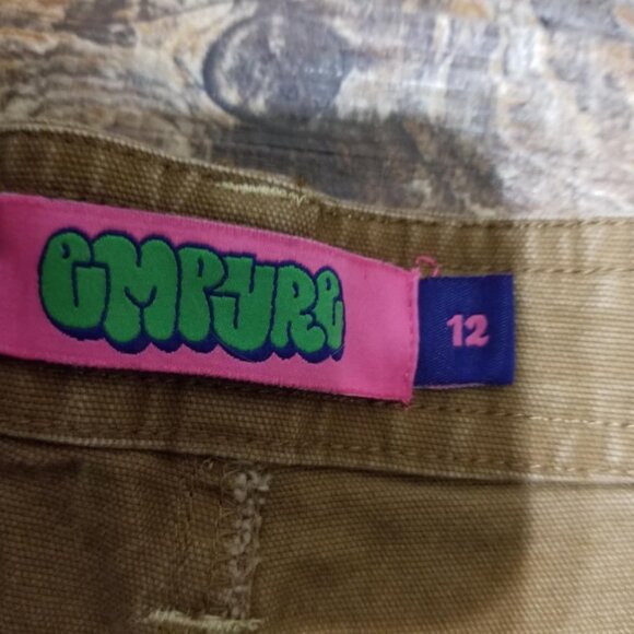 Empyre Pants Denim Jean size 12 Skater Casual Tan - Picture 4 of 6